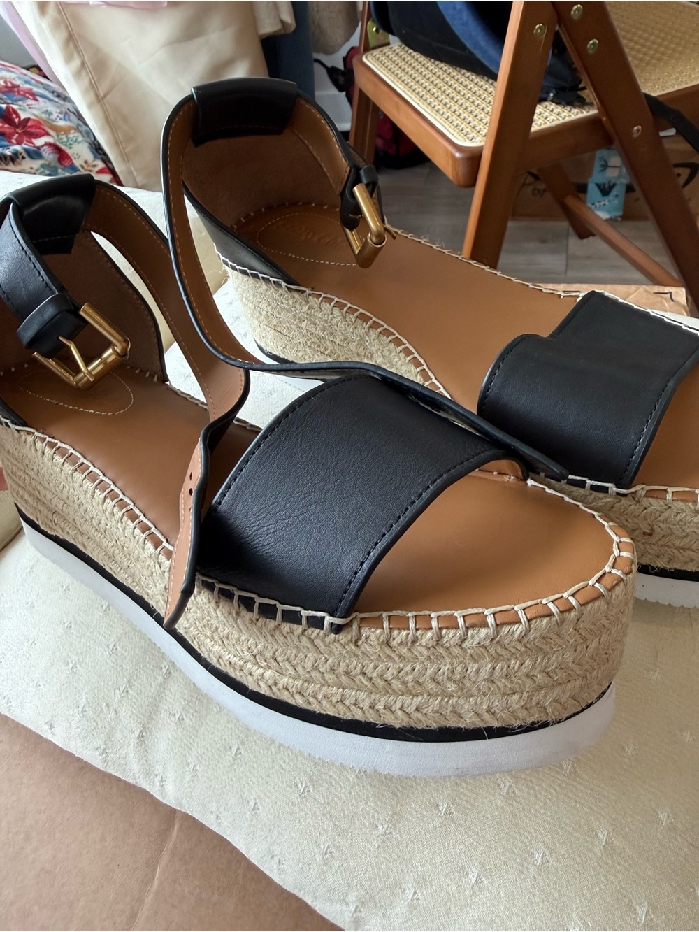 See by Chloe Espadrille Platform Sandals